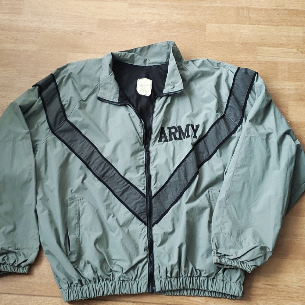 Men's Jacket Army Size large Regular